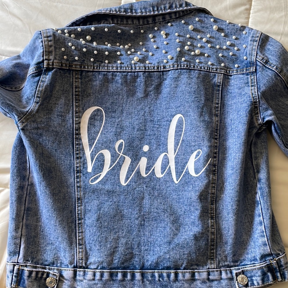Bride jean jacket